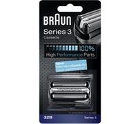 Tête de rasoir Braun cassette 32B Série 3 Noir G
