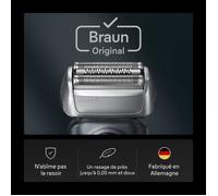 Braun Tête de rasoir électrique Series 8 83M - Grille originale, lames ultra-fines