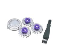 Tête De Rasoir De Rechange 3 Pièces Avec Brosse En Option, Compatible Avec Les Lames De Rasoir Philips Norelco HQ3, HQ56, HQ55, HQ44, HQ4, HQ8, HQ64, HQ54, HQ300, HQ6, HQ HS, HP RQ32(HQ8)