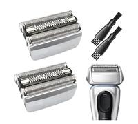 Tête De Rasoir De Rechange 83M, Compatible Avec Braun, Série Électrique 8, Feuille Et Têtes De Rasoir, Argent 8320S, 8325S, 8330S, 8340S, 8370cc(83m-2pc)
