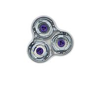 Tête de rasoir de rechange, compatible avec Philips Norelco, SP9880, SP9860, SP9861, SP9863 et SP9820 ; lame de rasoir supérieure SH98(Silver)