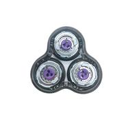Tête de rasoir de rechange, compatible avec Philips Norelco, SP9880, SP9860, SP9861, SP9863, SP9820, demi-lame supérieure SH98(Black)