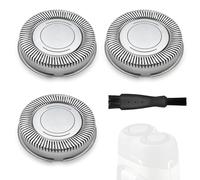 Tête De Rasoir De Rechange Compatible De Type Philips - 3 Lames Inox + 3 Grilles + 1 Brosse - Rasage Précis & Doux - Tête De Rasoir Compatible De Type Philips HQ40 HQ41 HQ42 HQ486 HQ4406