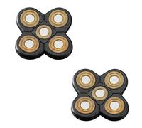 Tête De Rasoir De Rechange For Rasoir Électrique WAHFOX WF-013, Lame De Rasoir Flottante En Acier Inoxydable À 5 Lames.(2pcs)