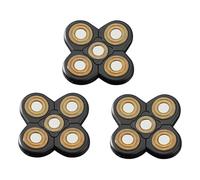 Tête De Rasoir De Rechange For Rasoir Électrique WAHFOX WF-013, Lame De Rasoir Flottante En Acier Inoxydable À 5 Lames.(3pcs)