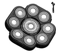 Tête de rasoir électrique à 9 lames de rechange universelle pour homme
