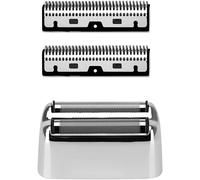 Tête de Rasoir électrique pièces, asoir Film et cutter de rechange Compatible avec le Rasoir pour BaBylissPro Barberology FX Metal Foil Shaver, FXFS1/FXFS2 Rasoir Shaver (Argent)