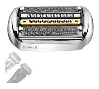 Tete de rasoir electrique pour Braun Serie 9 92S, Compatible Series 9, Argent, Remplacement lame et grille