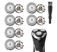 Tete De Rasoir pour Philips Serie 3000, 7 Pièces Tete De Rasoir pour Philips Serie 5000, Lame Rasoir pour Philips Serie 30001000 2000 5000 Modèle AT8xx/AT7xx/PT8xx/PT7xx, Système rotatif à 360°