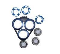 Tête de rasoir S6000, compatible avec Philips, S6011 S6015 S6840 | S6550 S6580 S6670 S6688 S6875 S5266 S5166 S5366, 3 lames 3 peignes, support