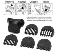 Tête de rasoir tondeuse - Braun - Série 3 - Compatible avec modèles 380s-4, 3040, 3045 - 5 peignes inclus