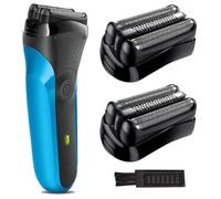 Tête de Rechange 21B Series 3 pour Braun Rasoir Électrique, Tête de Rechange S3 Humide et Sec, Grille et Lame de Rechange 300s,