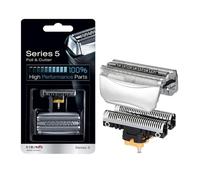 Tête De Rechange 51S, Grille Et Lame De Coupe, Compatible Avec Braun, Séries 5 Et 8000, 590cc, 8595, 8985, 8975, 8991, 8995, 8985, Wfs1, Wfs2