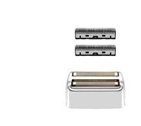 Tête de rechange avec grille et lame de coupe, compatible avec BaBylissPRO, Barberology, FXFS2, rasoir électrique à double grille, compatible avec BaByliss.(FXFS2-argent)