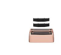 Tête de rechange avec grille et lame de coupe, compatible avec BaBylissPRO, Barberology, FXFS2, rasoir électrique à double grille, compatible avec BaByliss.(FXFS2-Rose gold)