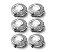 Tête de rechange, compatible avec les rasoirs Philips série 5000, SH50/52(6 pcs kit)