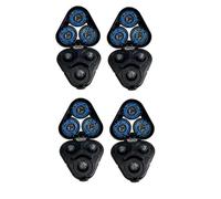 Tête De Rechange Complète For Rasoir Philips Norelco, Séries 5000, S5070, S5110, S5077, S5080, S5420 Et S5100.(4pcs)