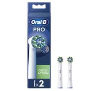 Tête de rechange - Oral-B - Cross Action - Pack de 2 - Hygiène bucco-dentaire - Électrique