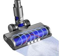 Tête de rechange pour aspirateur sans fil Dyson V6, DC58, DC59, DC61, DC62, DC74, turbine en forme de V avec phares pour 4 LED durs et tapis(pour interfaces A et B)