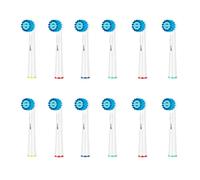 Tête De Rechange Pour Brosse À Dents Oral-B,Générique,Action Douce,Gencives Sensibles,Action Blanchissante.12Pcs