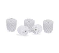 Relaxdays 80xTête de rechange brosse WC blancs
