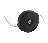 Tête de rechange pour débroussailleuse avec design de bosse et d'alimentation et filetage M8 x 1 25 LH pour un entretien efficace de la pelouse et du paysage (1 pièce)
