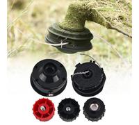 Tête de rechange pour débroussailleuse Bolens Weed Eater BL100 BL110 BL160, Realman 841P035132S avec écrou adaptateur pour corde à gaz incurvée/droite Hyper Tough