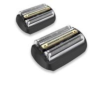 Tête de rechange pour rasoir électrique Série 9 92B - Compatible avec toutes les têtes de rechange de rasoir électrique Bra*n Series 9 (92B-Noir - Lot de 2)