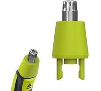 Tête de rechange pour tondeuse nez oreille sourcil compatible avec Philips OneBlade OneBlade Pro QP2515 QP2530 QP2630 QP2734 QP2830 QP6510 QP6551 Phonillico® Vert
