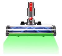Tête De Remplacement De Brosse De Sol Turbo, Compatible for Dyson, V7 V8 V10 V11 V15, Avec Indicateur LED