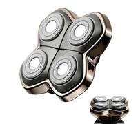 Tête de Remplacement pour Rasoir E'lectrique et Lame de Rasoir pour Tête Chauve pour Hommes/Femmes Lame de Remplacement Compatible avec Pitbull Skull Shaver PRO 4, Butterfly Kiss PRO et Palm Shavers