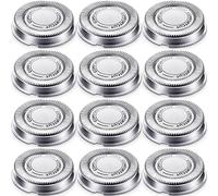 Tête de Remplacement SH30 Compatible avec Série de Rasoirs Électriques 1000, 2000, 3000 Cliquez et Style avec Lame Pointue, Non Originale (12 Pièces)