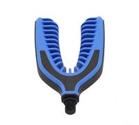 Tête de repose-canne à pêche à la carpe avec filetage 3/8, grip ABS + TPR pour cannes de moins de 3 cm, support antidérapant pour support de dosette, bleu