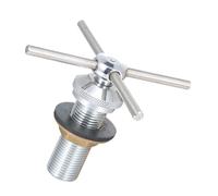 Tête de Rince-gobelets en Acier Inoxydable Automatique de Bar | 1 Pièce, Installation Facile, Surface Lisse, pour Verre et Tasse, Argenté, Usage Café, Salon Ktv