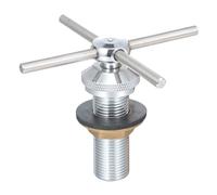 Tête de Rince-verres Automatique pour Bar en Acier Inoxydable | Installation Facile, Accessoire Encastrable Argenté, Surface Lisse et Sûre, pour Verre et Tasse en Bar ou Ktv Restaurant