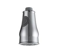 Tête de robinet extractible haute pression chromée pour cuisine, pulvérisateur de douche G1/2 pour robinet d'évier de salle de bain, accessoire de filetage mâle (SL-04)