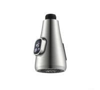 Tête de robinet pivotante à 360° avec affichage de la température LED
