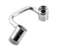 Tête de robinet rotative à 1080° | Aérateur d'extension pour robinet de cuisine, 2 modes | Adaptateur de bras robotique pour éviers, bec anti-éclaboussures, idéal pour les éviers de cuisine et de ba