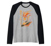 ロボットヘッド Tête De Robot Anime Mecha Illustré Sci FI Japon Manche Raglan
