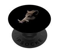 Tête de Sanglier Sauvage forêt Europe Art PopSockets PopGrip Adhésif