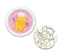 Tête de sceau, petit ours, cire, sceau, Chef Bear