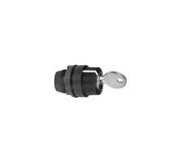 Tête de sélecteur diamètre 22 clé 2 garniture plastique fixe
