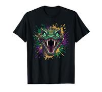 Tête de Serpent Dragon Vert agressif T-Shirt