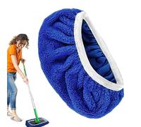 Tête De Serpillère | Recharge Lavable à Passer Humide pour Balai - Housse Lavable et Réutilisable en Microfibre pour Nettoyage Maison Bureau Appartement Hôtel