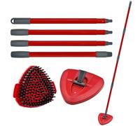 Tête de Serpillière Remplaçable Compatible avec Vileda Turbo EasyWring 2-en-1 Spin Mop , Couvercle de Tête de Serpillière Rotative Triangulaire, Remplaçant pour Accessoires de Serpillière à Essorage