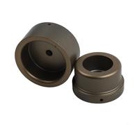 Tête de soudage PPR de 63 mm, 40 mm, 50 mm, 63 mm, matrice de fonte à chaud pour tuyaux d'eau PPR HDPE Outil de fusion, alliage d'aluminium non revêtu avec design anti-blocage