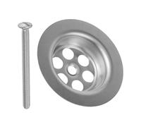 Tête de soupape de Rechange avec vis de Montage, pour soupapes de vidange d'éviers, Ø 62,5 mm - 1 1/4 Pouce, SS201 Tête de soupape en Acier Inoxydable, M6x70 vis évier