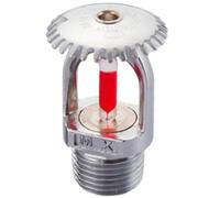 Tête de Sprinkler Anti-Incendie à Suspension 68 °C/155 °F Jet d'eau vers Le Haut Filetage 1/2 Pouce réponse Rapide pour bâtiments résidentiels.