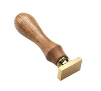 Tête de tampon à sceau avec poignée en bois pour sceau, enveloppe, artisanat, embellissement, rond, carré, fleur, cœur, tampon pour amateurs d'artisanat