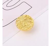 Tête de tampon de cire à cacheter rétro - Motif feuille et papillon - Pour bricolage, scrapbooking, cartes et enveloppes (Style D)